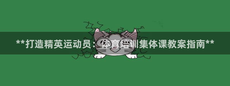 极悦平台代理怎么样可靠吗：**打造精英运动员：体育培