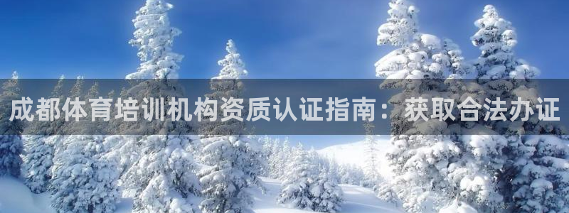 极悦平台官网登录入口：成都体育培训机构资质认证指南：