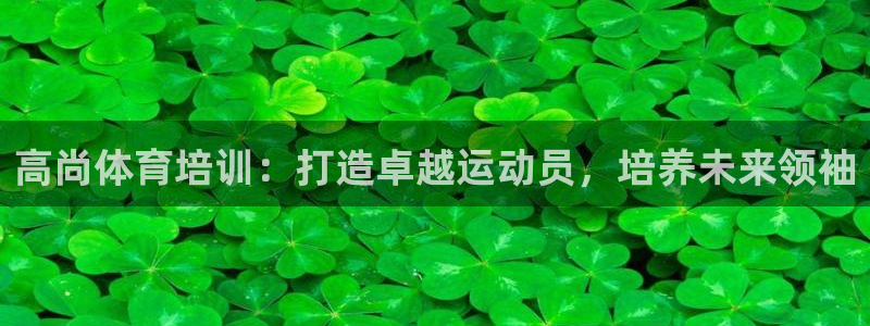 极悦平台注册申请流程详解图：高尚体育培训：打造卓越运