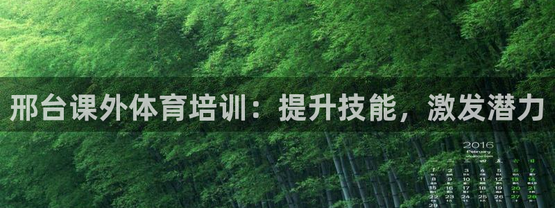 极悦平台官网入口网址：邢台课外体育培训：提升技能，激