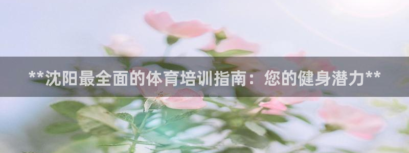 极悦娱乐代理人是谁啊：**沈阳最全面的体育培训指南：