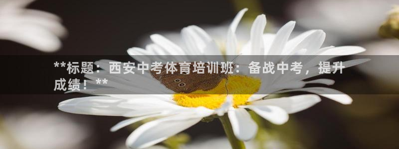 极悦平台使用注意事项是什么：**标题：西安中考体育培
