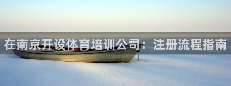 加盟极悦教育要多少钱：在南京开设体育培训公司：注册流