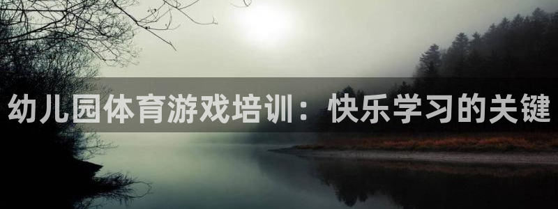 极悦平台代理怎么做：幼儿园体育游戏培训：快乐学习的关