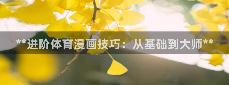 极悦平台是干嘛的啊：**进阶体育漫画技巧：从基础到大