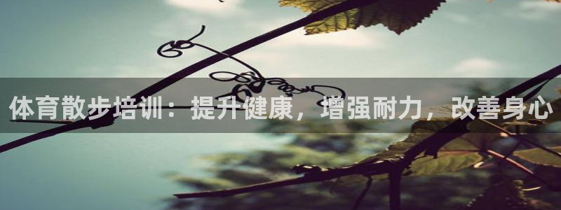 极悦娱乐成7O777：体育散步培训：提升健康，增强耐