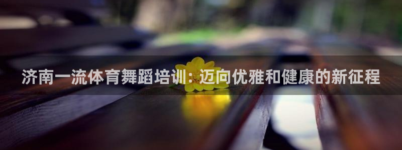极悦平台注册官网下载：济南一流体育舞蹈培训: 迈向优
