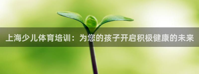 极悦平台登录不进去怎么回事呢：上海少儿体育培训：为您的孩子开