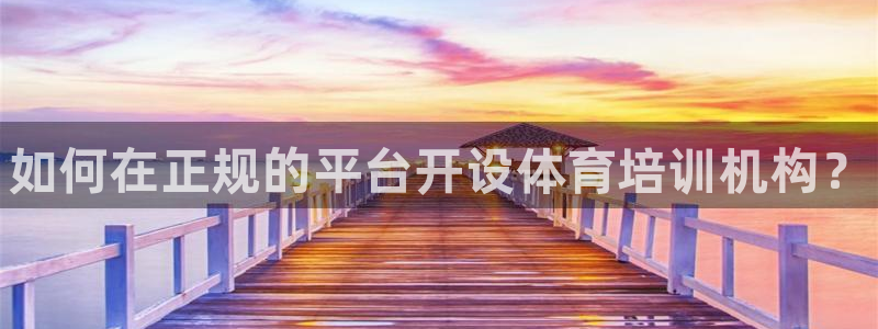 极悦官方网站app下载：如何在正规的平台开设体育培训机构？